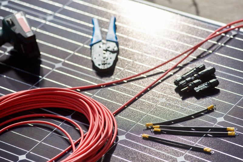 Electrical Connection of Solar Panels